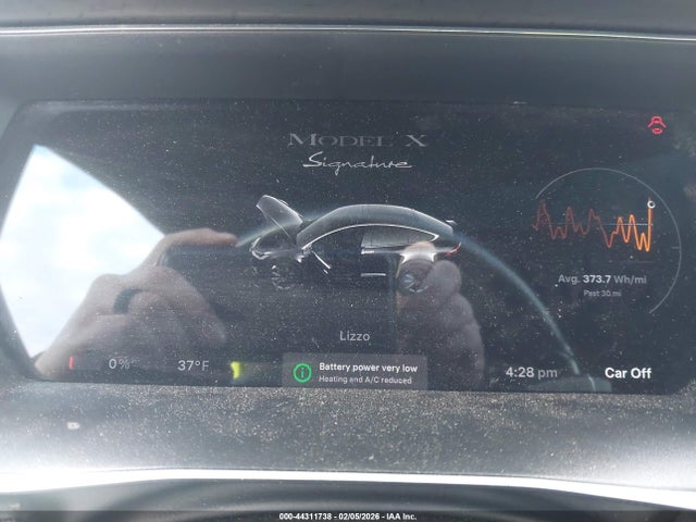 44311738 :رقم المزاد ، 5YJXCBE46GFS00518 vin ، 2016 Tesla Model X مزاد بيع