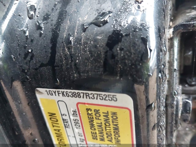 2007 CADILLAC ESCALADE 1GYFK63887R375255 Photo 8