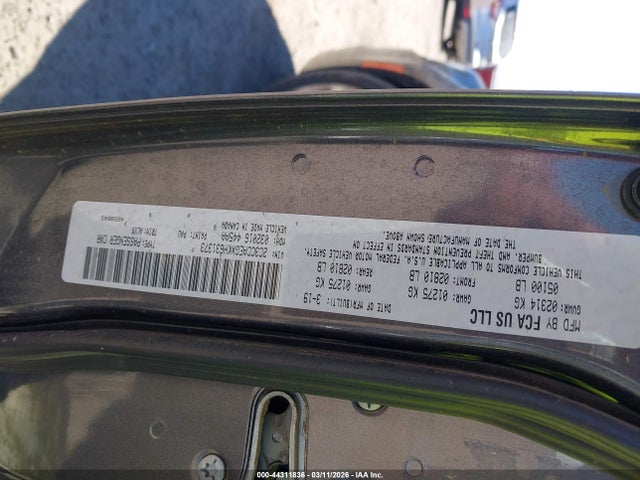2C3CCAEGXKH631373 Chrysler 300 Limited
