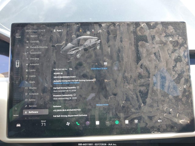 Продажа на аукционе авто 2022 Tesla Model S Dual Motor All-wheel Drive, vin: 5YJSA1E55NF473367, номер лота: 44311851