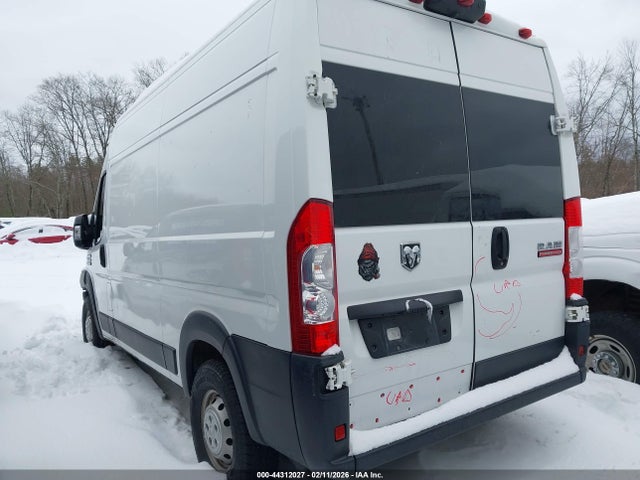 44312027 :رقم المزاد ، 3C6TRVBG9KE556772 vin ، 2019 Ram Promaster 1500 High Roof 136 Wb مزاد بيع