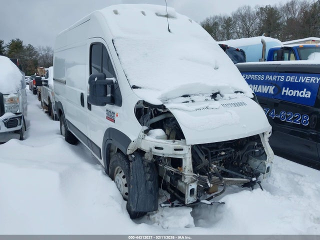 44312027 :رقم المزاد ، 3C6TRVBG9KE556772 vin ، 2019 Ram Promaster 1500 High Roof 136 Wb مزاد بيع