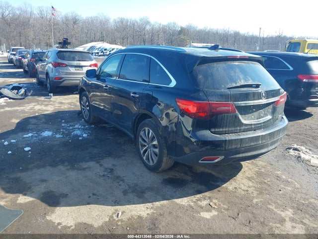 2014 ACURA MDX 5FRYD4H67EB033107 Photo 2