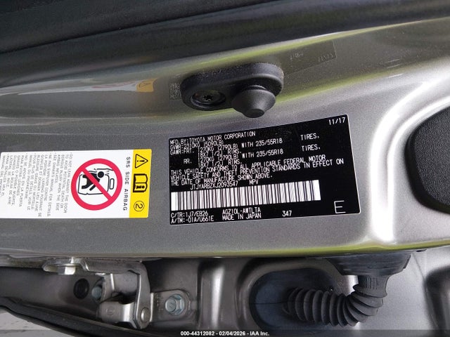 44312082 :رقم المزاد ، JTJYARBZXJ2093547 vin ، 2018 Lexus Nx 300 F Sport مزاد بيع