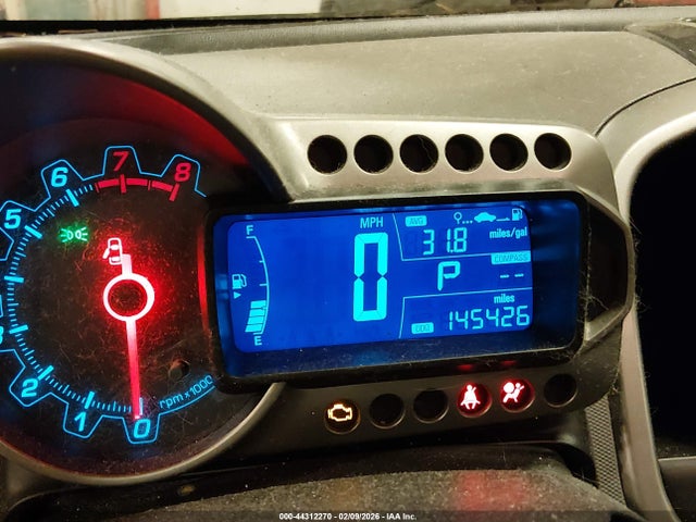 44312270 :رقم المزاد ، 1G1JE5SBXG4135225 vin ، 2016 Chevrolet Sonic Ltz Auto مزاد بيع