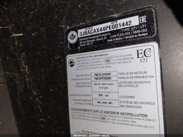 2023 CAN-AM COMMANDER MAX 3JBACAX44PE001442 Photo 9
