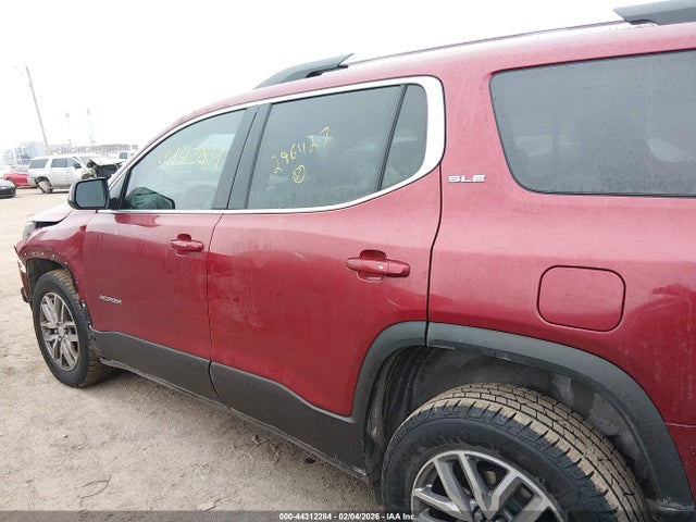 44312284 :رقم المزاد ، 1GKKNLLA7KZ296427 vin ، 2019 Gmc Acadia Sle-2 مزاد بيع