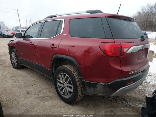 44312284 :رقم المزاد ، 1GKKNLLA7KZ296427 vin ، 2019 Gmc Acadia Sle-2 مزاد بيع