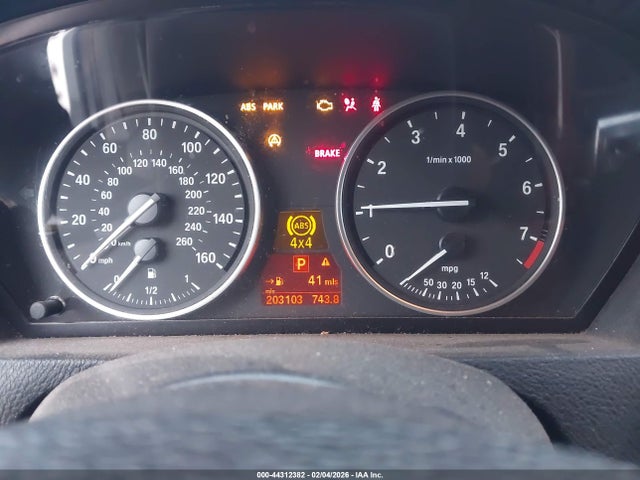 2009 Bmw X5 Xdrive30i მანქანა იყიდება აუქციონზე, vin: 5UXFE43539L264026, აუქციონის ნომერი: 44312382