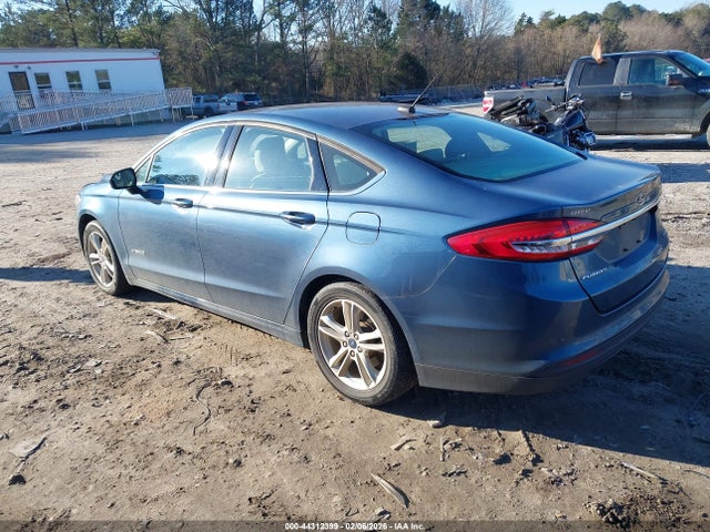 3FA6P0LU8JR228842 Ford Fusion Hybrid Se