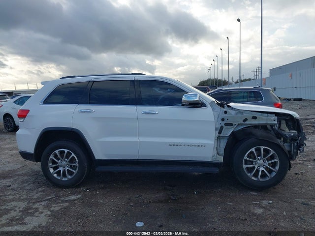 2015 Jeep Grand Cherokee Limited მანქანა იყიდება აუქციონზე, vin: 1C4RJEBG6FC792562, აუქციონის ნომერი: 44312542