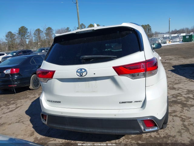 5TDDZRFH8KS736726 Toyota Highlander Limited Platinum