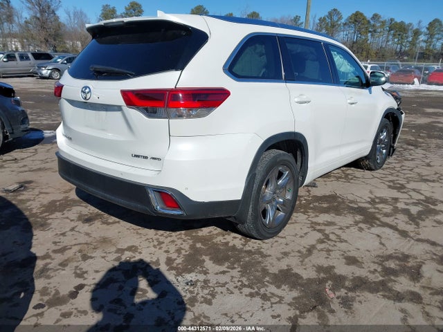 5TDDZRFH8KS736726 Toyota Highlander Limited Platinum