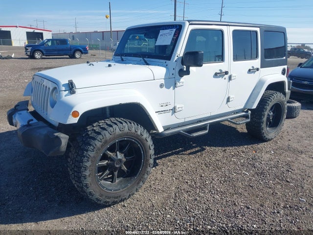 44312722 :رقم المزاد ، 1C4BJWEG5HL528061 vin ، 2017 Jeep Wrangler Unlimited Sahara 4x4 مزاد بيع
