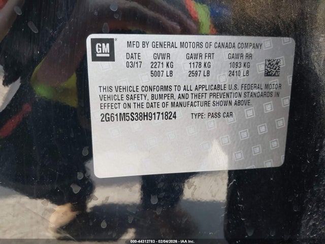 2G61M5S38H9171824 Cadillac XTS LUXURY