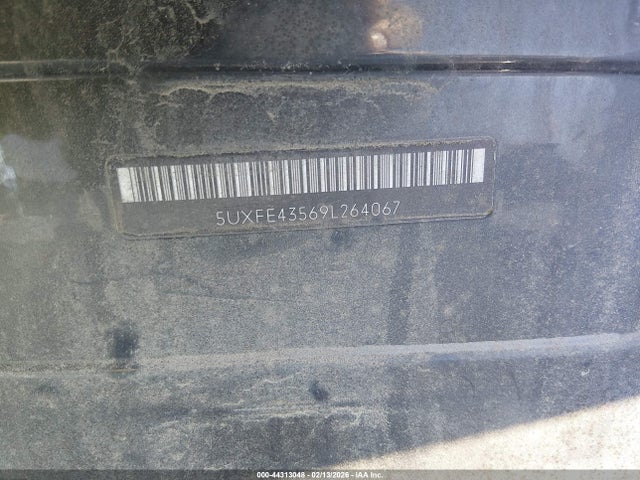 2009 Bmw X5 Xdrive30i მანქანა იყიდება აუქციონზე, vin: 5UXFE43569L264067, აუქციონის ნომერი: 44313048
