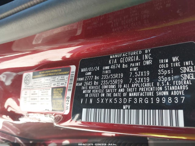 2024 KIA SPORTAGE 5XYK53DF3RG199837 Photo 8