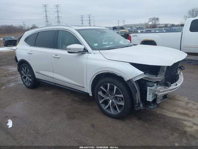 Aukcja sprzedaży 2022 Acura Mdx Technology Package, vin: 5J8YE1H41NL037454, numer aukcji: 44313183