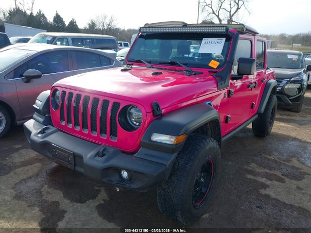 2020 Jeep Wrangler Unlimited Willys 4x4 მანქანა იყიდება აუქციონზე, vin: 1C4HJXDG0LW182333, აუქციონის ნომერი: 44313190