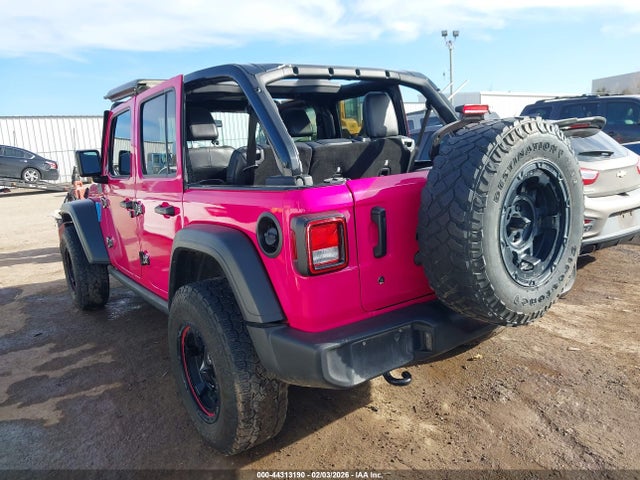 2020 Jeep Wrangler Unlimited Willys 4x4 მანქანა იყიდება აუქციონზე, vin: 1C4HJXDG0LW182333, აუქციონის ნომერი: 44313190
