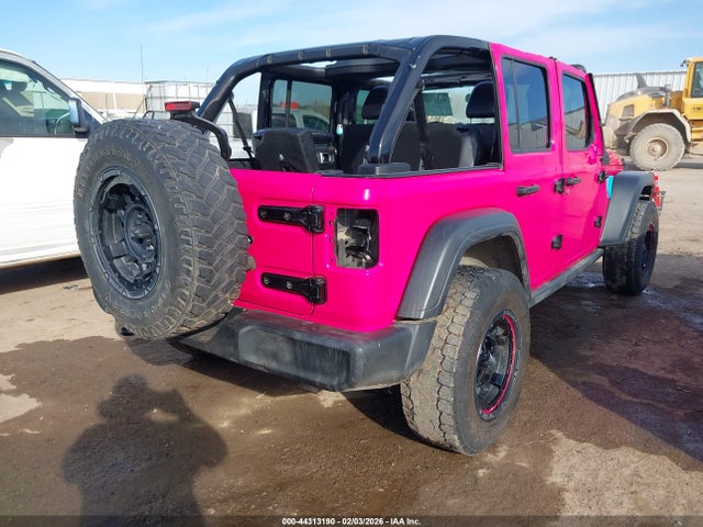 2020 Jeep Wrangler Unlimited Willys 4x4 მანქანა იყიდება აუქციონზე, vin: 1C4HJXDG0LW182333, აუქციონის ნომერი: 44313190
