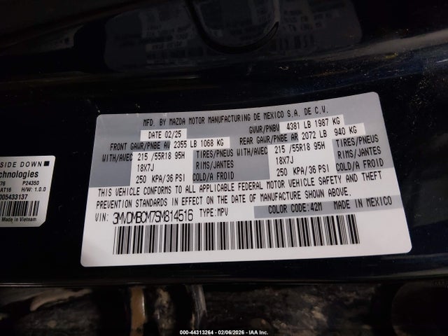 3MVDMBCM7SM814516 Mazda Cx-30 2.5 S Preferred Package