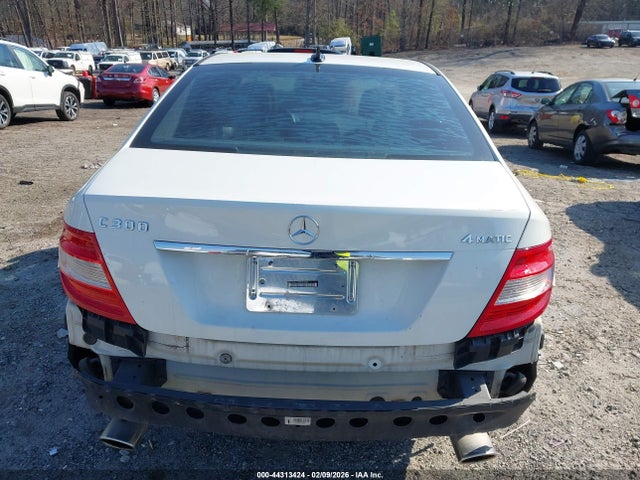 44313424 :رقم المزاد ، WDDGF81XX9R065265 vin ، 2009 Mercedes-benz C 300 Luxury 4matic مزاد بيع