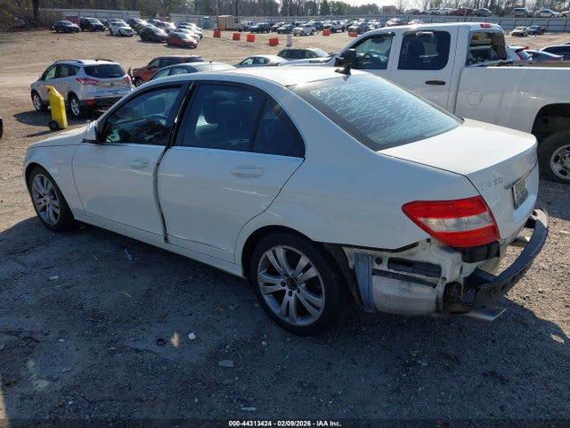44313424 :رقم المزاد ، WDDGF81XX9R065265 vin ، 2009 Mercedes-benz C 300 Luxury 4matic مزاد بيع