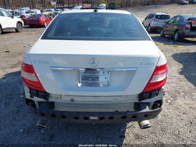 44313424 :رقم المزاد ، WDDGF81XX9R065265 vin ، 2009 Mercedes-benz C 300 Luxury 4matic مزاد بيع
