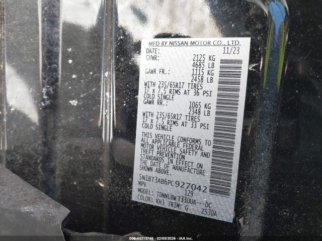 Nissan Rogue S Intelligent Awd 2023 5N1BT3AB6PC927042 Image 9
