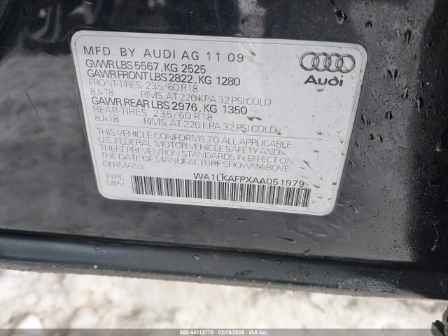 2010 AUDI Q5 WA1LKAFPXAA051979 Photo 8