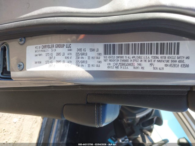 Jeep Cherokee Limited 2014 1C4PJMDB0EW300351 Image 9