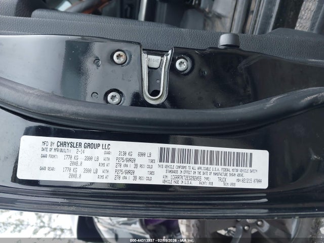 Продаж на аукціоні авто 2014 Ram 1500 Express, vin: 1C6RR7KT2ES292055, номер лоту: 44313937
