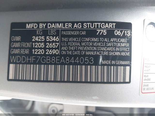 2014 MERCEDES-BENZ E 63 AMG WDDHF7GB8EA844053 Photo 8