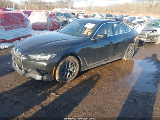 2025 Bmw I4 Gran Coupe Xdrive40 მანქანა იყიდება აუქციონზე, vin: WBY43HD0XSFU44602, აუქციონის ნომერი: 44314323