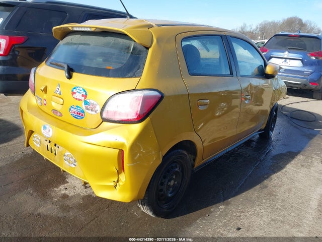 Aukcja sprzedaży 2022 Mitsubishi Mirage Es/le, vin: ML32AUHJ9NH009608, numer aukcji: 44314390