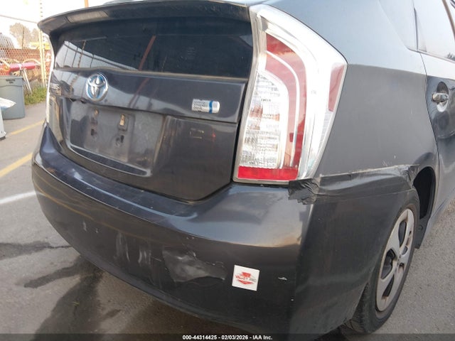 JTDKN3DU8E0379457 Toyota Prius Three