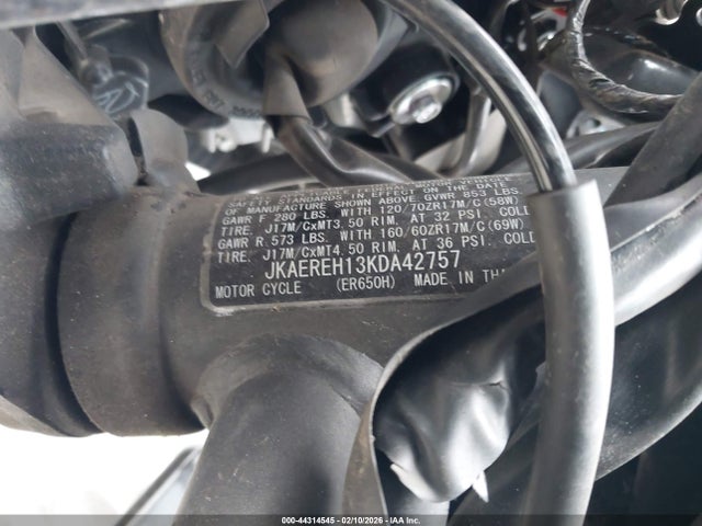 JKAEREH13KDA42757 Kawasaki Er650 H