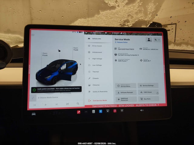 7SAYGDEF1RA275832 Tesla Model Y Performance Dual Motor All-wheel Drive