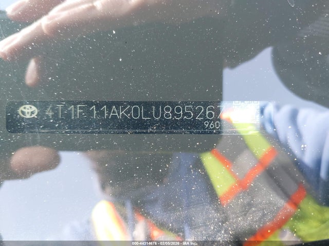 Toyota CAMRY XLE 2020 4T1F11AK0LU895267 Image 9
