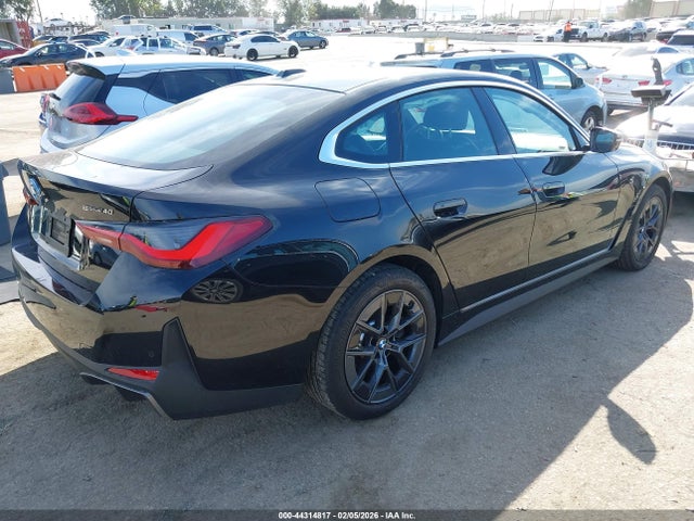44314817 :رقم المزاد ، WBY23HD01SFU09051 vin ، 2025 Bmw I4 Gran Coupe Edrive40 مزاد بيع