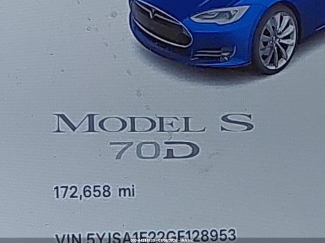 Tesla Model S 60d/70d/75d/85d/90d 2016 5YJSA1E22GF128953 Image 15