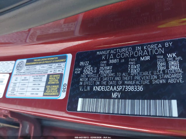 2023 KIA SELTOS KNDEU2AA5P7398336 Photo 8