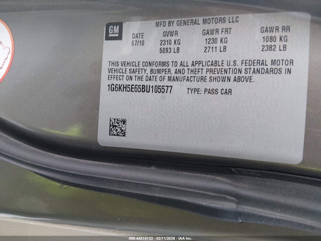 2011 CADILLAC DTS 1G6KH5E65BU105577 Photo 8