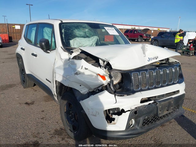2020 Jeep Renegade Sport 4x4 მანქანა იყიდება აუქციონზე, vin: ZACNJBAB5LPL63002, აუქციონის ნომერი: 44315149