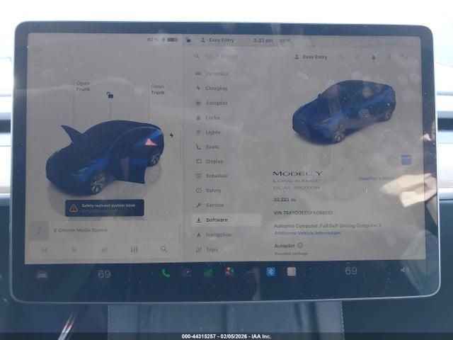 2023 TESLA MODEL Y 7SAYGDEE0PA098551 Photo 6