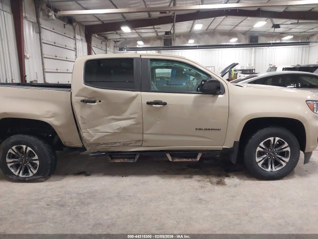 44315300 :رقم المزاد ، 1GCGTDEN0N1330482 vin ، 2022 Chevrolet Colorado 4wd  Short Box Z71 مزاد بيع