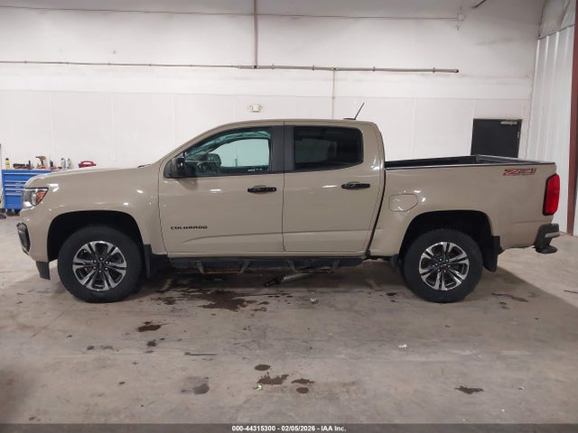 44315300 :رقم المزاد ، 1GCGTDEN0N1330482 vin ، 2022 Chevrolet Colorado 4wd  Short Box Z71 مزاد بيع