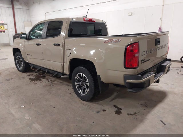 44315300 :رقم المزاد ، 1GCGTDEN0N1330482 vin ، 2022 Chevrolet Colorado 4wd  Short Box Z71 مزاد بيع