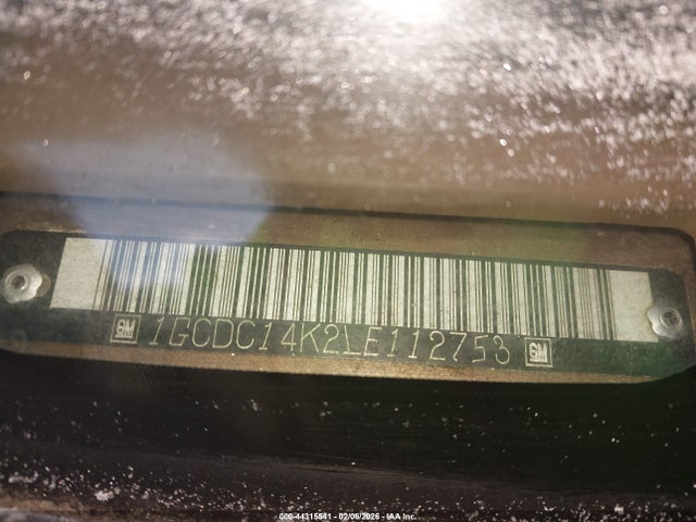 1990 CHEVROLET GMT-400 1GCDC14K2LE112753 Photo 8